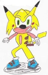"Sonichu" - character from Chris Chan's Webcomic 'Sonichu'